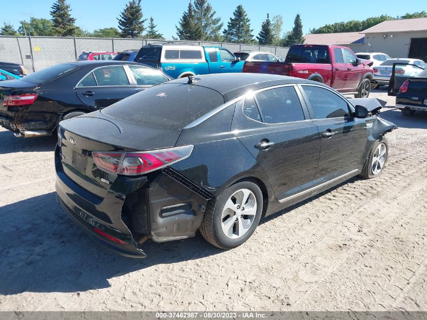 2015 Kia Optima Hybrid VIN: KNAGM4AD8F5081110 Lot: 37462987