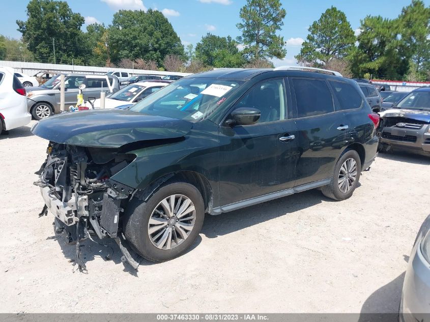 2019 Nissan Pathfinder Sv VIN: 5N1DR2MN6KC588489 Lot: 37463330