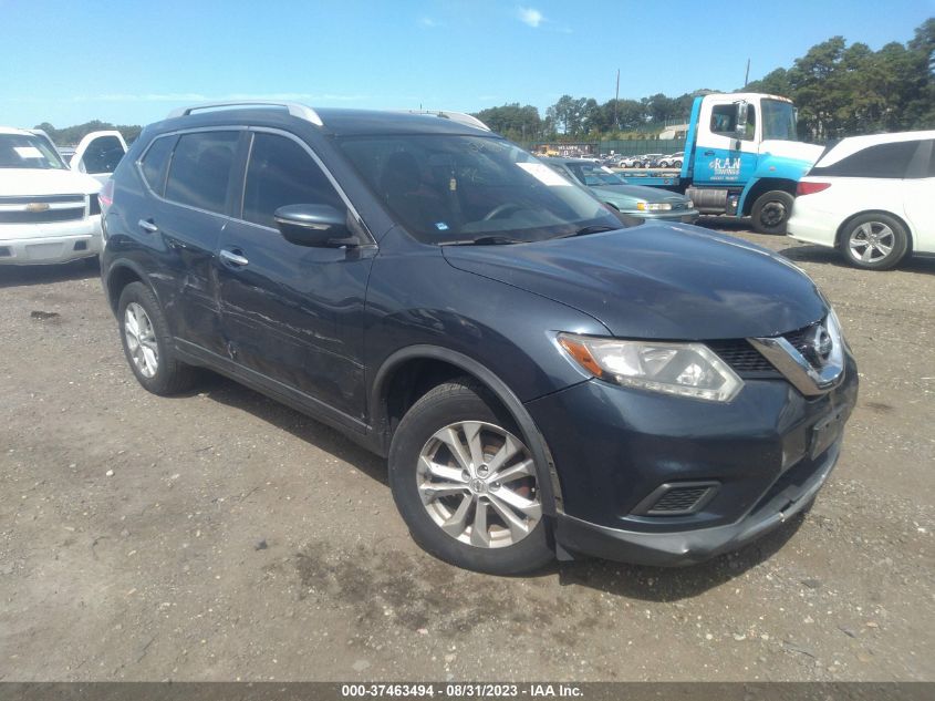 2015 Nissan Rogue Sv VIN: KNMAT2MV7FP535954 Lot: 37463494