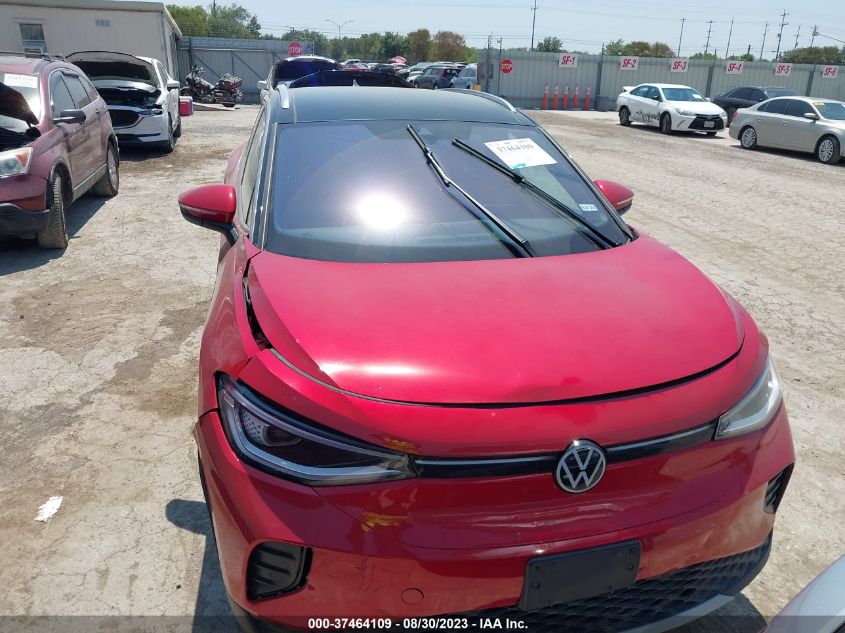 2021 Volkswagen Id.4 Pro S VIN: WVGUNPE27MP065538 Lot: 37464109