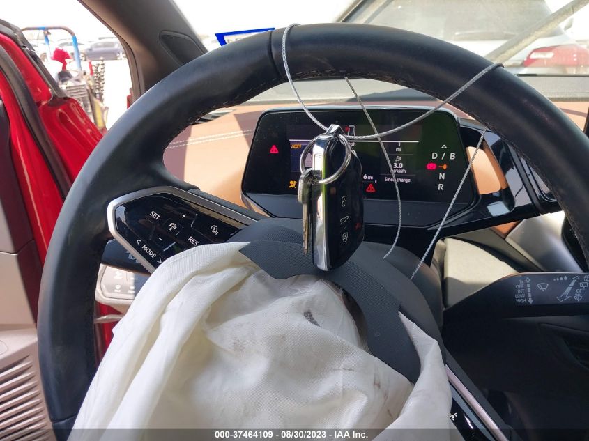 2021 Volkswagen Id.4 Pro S VIN: WVGUNPE27MP065538 Lot: 37464109