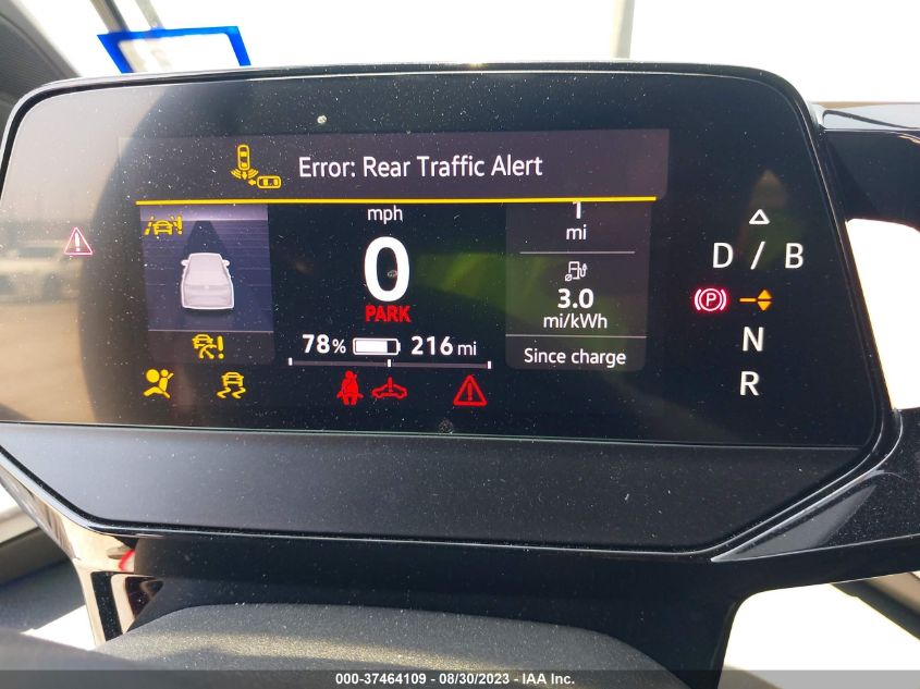 2021 Volkswagen Id.4 Pro S VIN: WVGUNPE27MP065538 Lot: 37464109