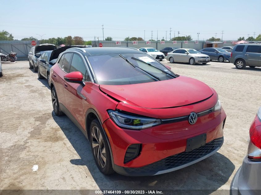 2021 Volkswagen Id.4 Pro S VIN: WVGUNPE27MP065538 Lot: 37464109