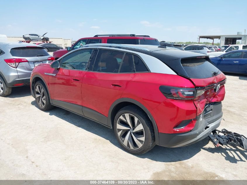 2021 Volkswagen Id.4 Pro S VIN: WVGUNPE27MP065538 Lot: 37464109