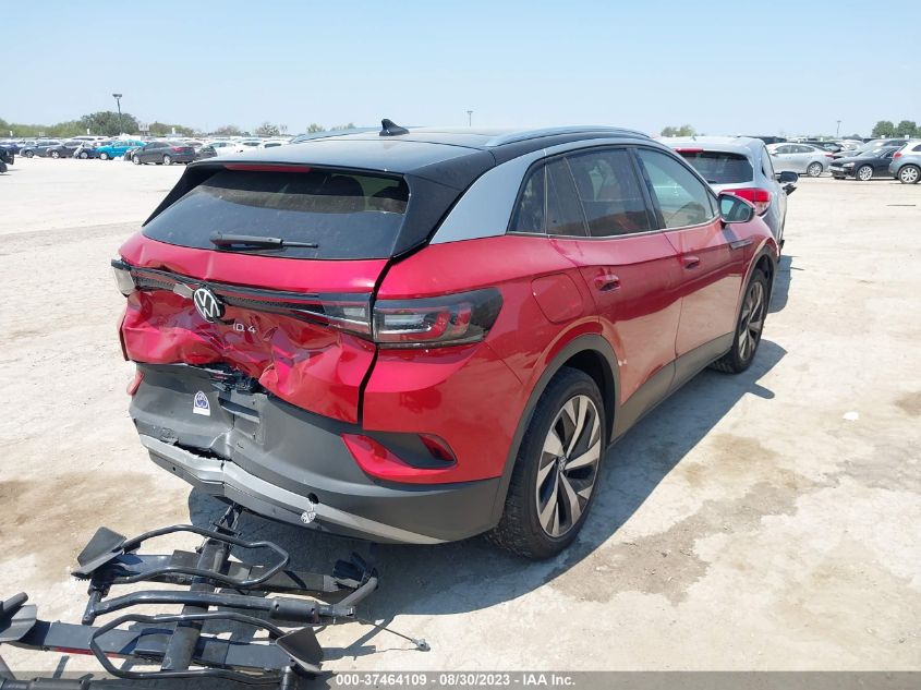 2021 Volkswagen Id.4 Pro S VIN: WVGUNPE27MP065538 Lot: 37464109