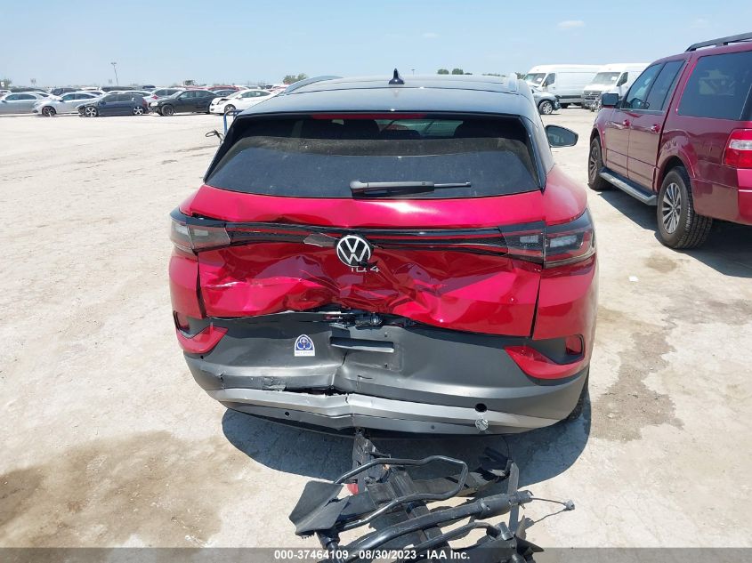 2021 Volkswagen Id.4 Pro S VIN: WVGUNPE27MP065538 Lot: 37464109