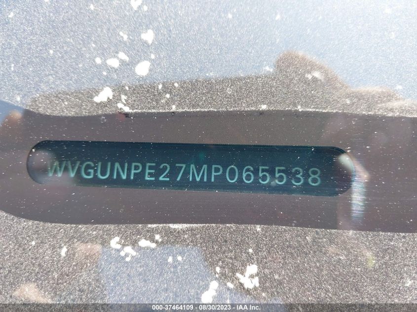 2021 Volkswagen Id.4 Pro S VIN: WVGUNPE27MP065538 Lot: 37464109