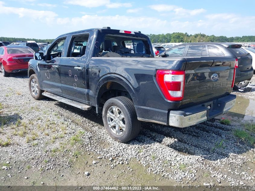 2023 Ford F-150 Lariat VIN: 1FTEW1C50PKD61552 Lot: 37464462