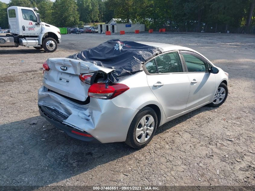 2018 Kia Forte Lx VIN: 3KPFK4A79JE168946 Lot: 37465651