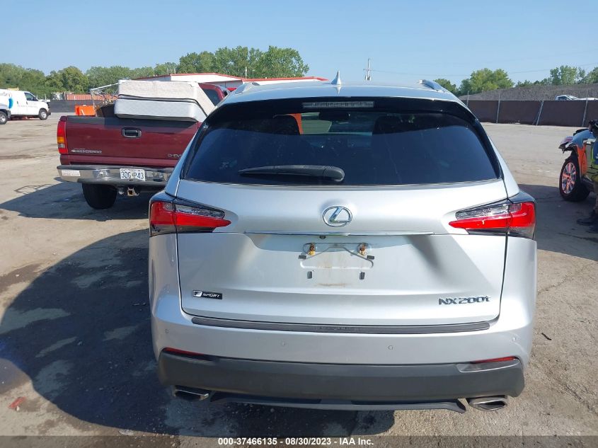 2017 Lexus Nx Nx Turbo VIN: JTJBARBZ0H2128368 Lot: 37466135