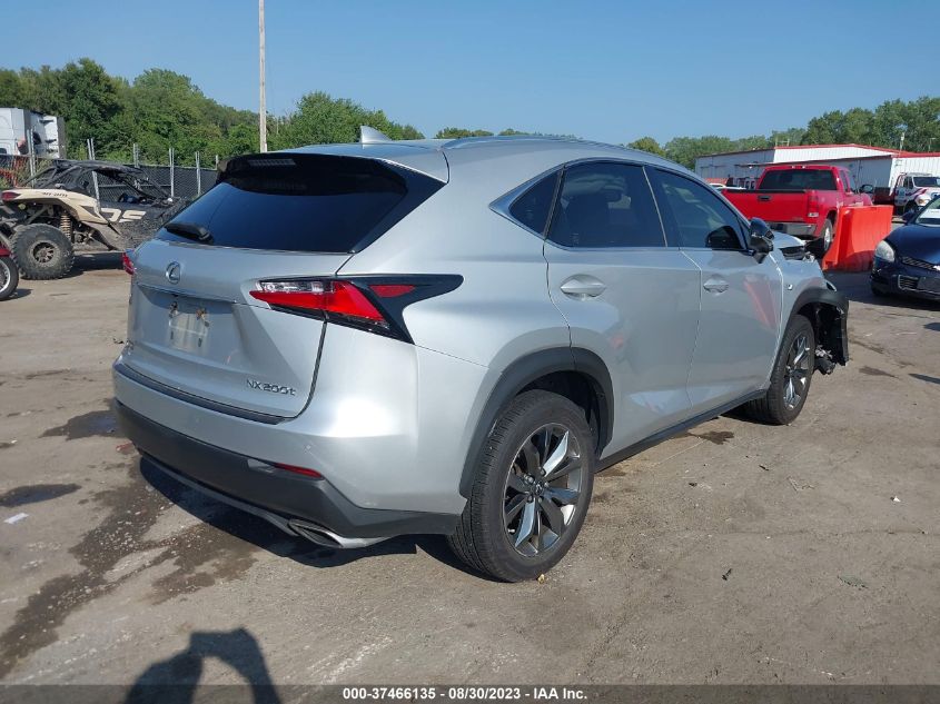 2017 Lexus Nx Nx Turbo VIN: JTJBARBZ0H2128368 Lot: 37466135