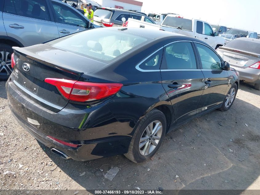 2016 Hyundai Sonata Se VIN: 5NPE24AF4GH265009 Lot: 37466193