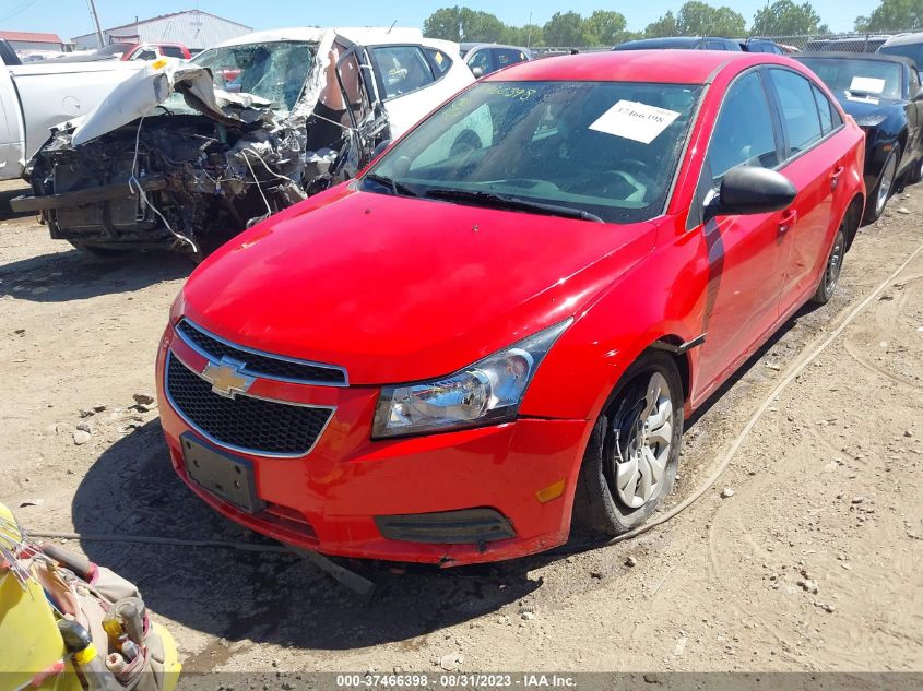 2014 Chevrolet Cruze Ls Auto VIN: 1G1PA5SHXE7330165 Lot: 37466398