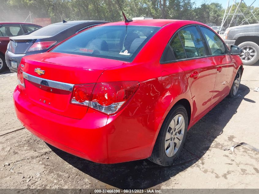 2014 Chevrolet Cruze Ls Auto VIN: 1G1PA5SHXE7330165 Lot: 37466398