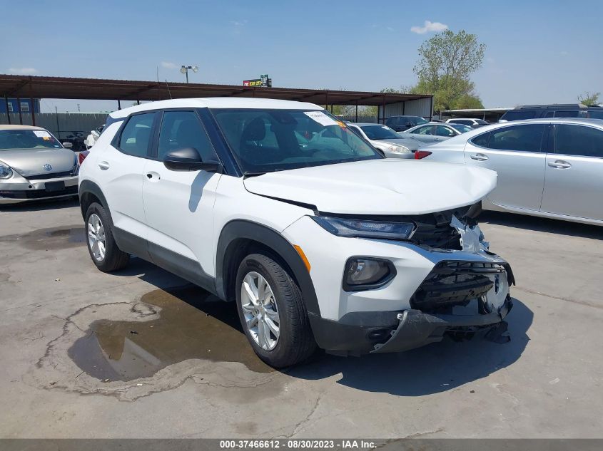 2022 Chevrolet Trailblazer Fwd Ls VIN: KL79MMS25NB141267 Lot: 37466612