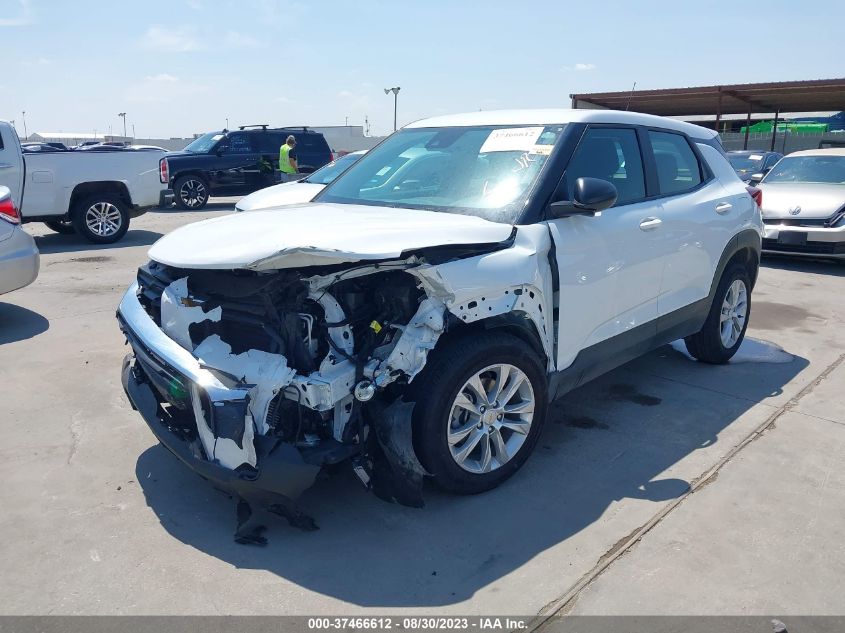 2022 Chevrolet Trailblazer Fwd Ls VIN: KL79MMS25NB141267 Lot: 37466612