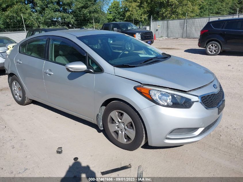 2015 Kia Forte Lx VIN: KNAFK4A63F5368244 Lot: 37467686