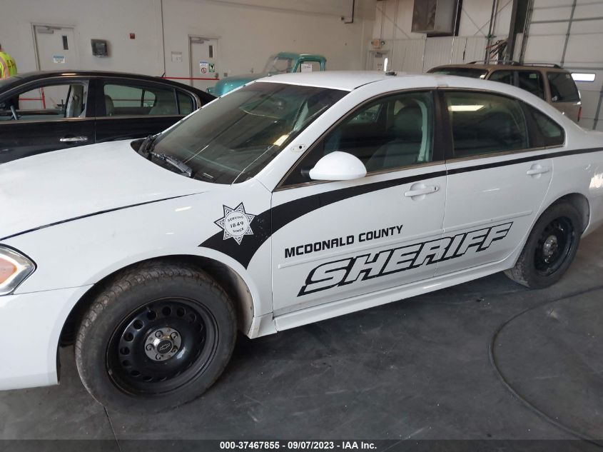 2G1WD5E3XE1156856 2014 Chevrolet Impala Limited Police