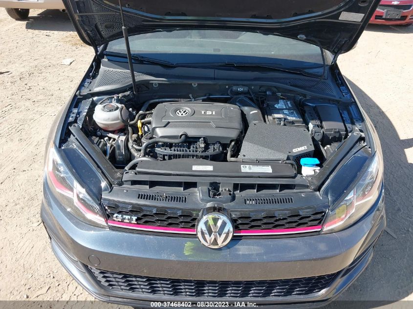 2018 Volkswagen Golf Gti 2.0T Se/2.0T Autobahn/2.0T S VIN: 3VW447AU6JM261130 Lot: 37468402