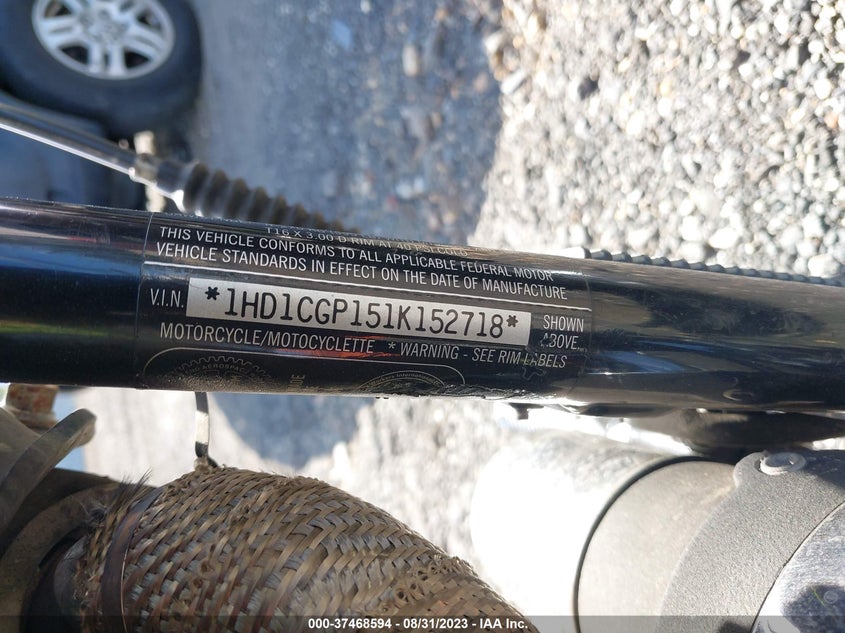 2001 Harley-Davidson Xl1200 C VIN: 1HD1CGP151K152718 Lot: 37468594