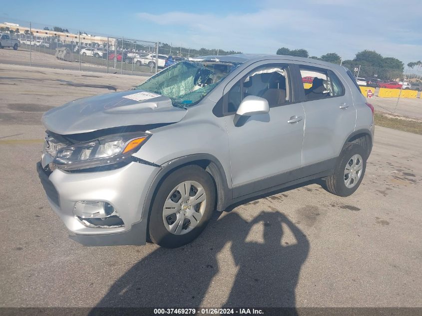 2018 Chevrolet Trax Ls VIN: 3GNCJKSB2JL209577 Lot: 37469279