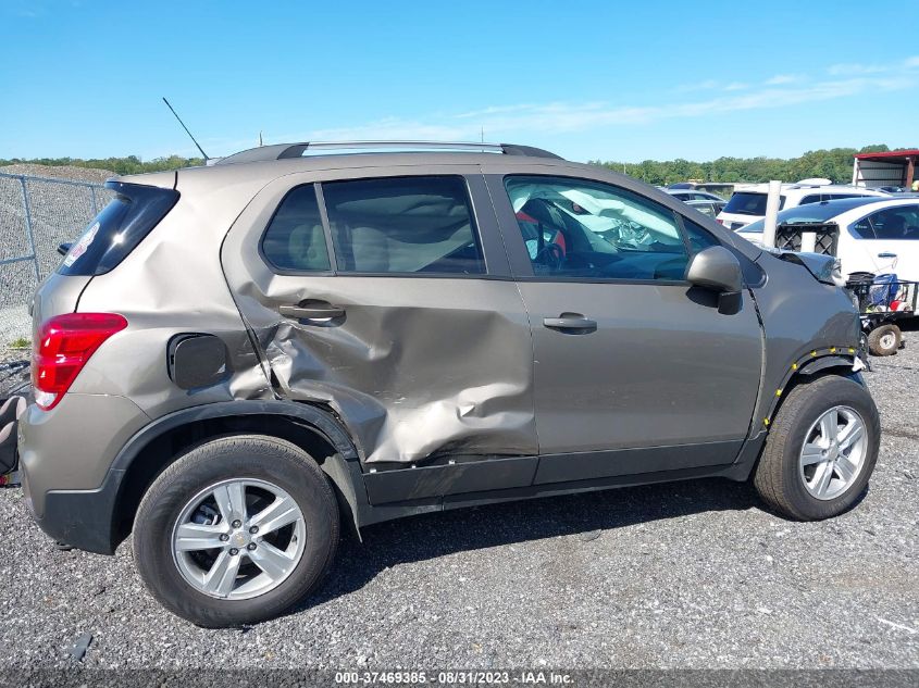 2022 Chevrolet Trax Awd Lt VIN: KL7CJPSMXNB565206 Lot: 38477299