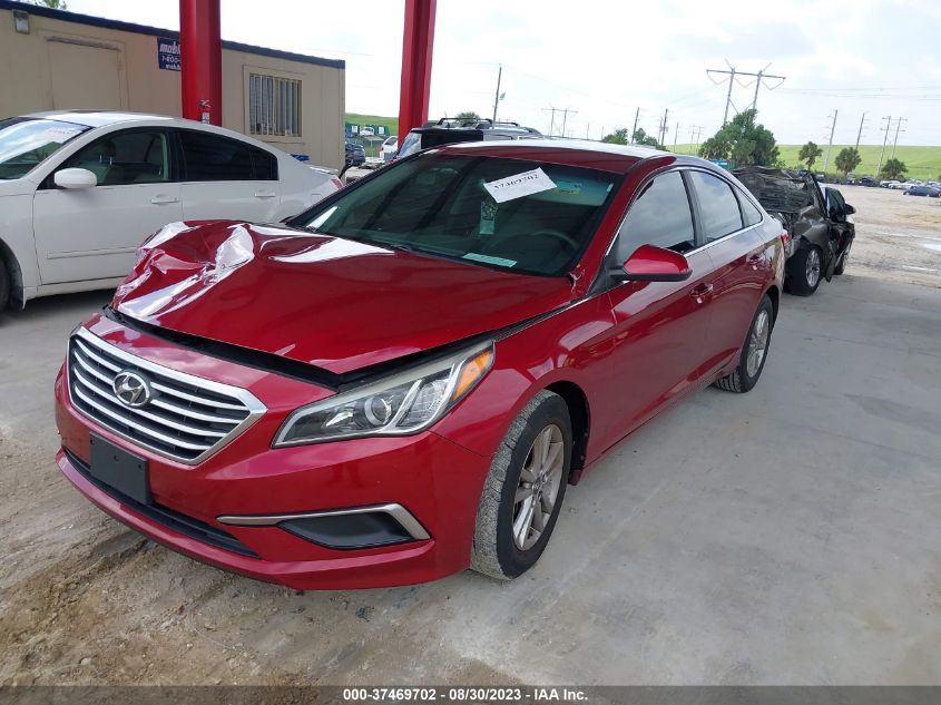 2016 Hyundai Sonata Se VIN: 5NPE24AFXGH339338 Lot: 37469702