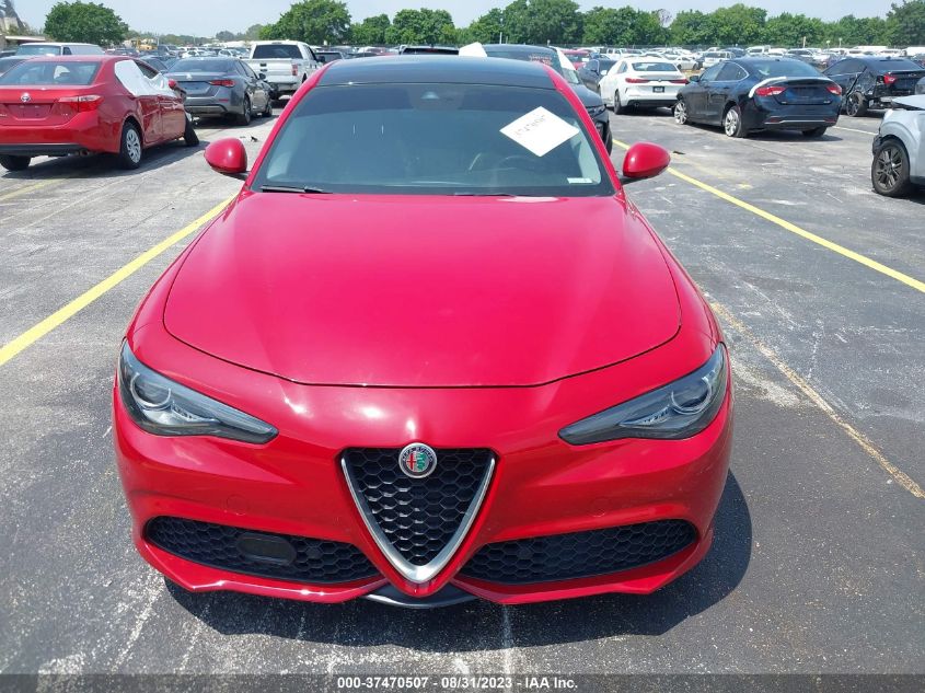 2018 Alfa Romeo Giulia Ti Sport VIN: ZARFAECN8J7581676 Lot: 37470507