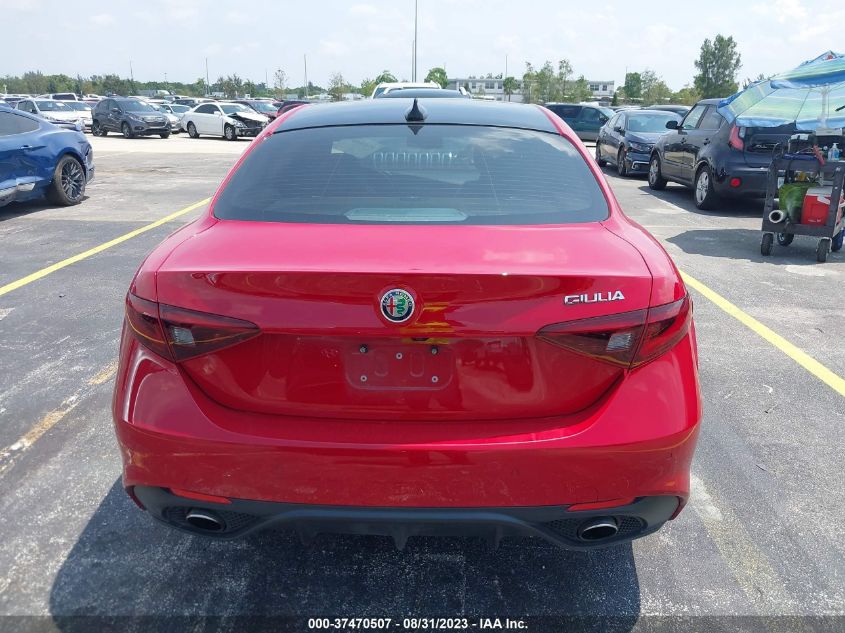 2018 Alfa Romeo Giulia Ti Sport VIN: ZARFAECN8J7581676 Lot: 37470507