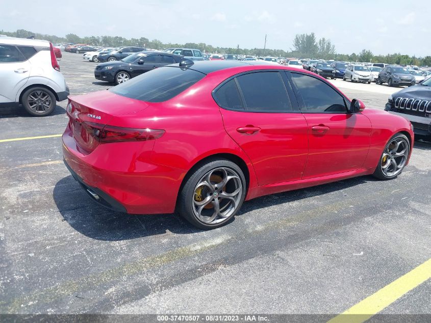 2018 Alfa Romeo Giulia Ti Sport VIN: ZARFAECN8J7581676 Lot: 37470507