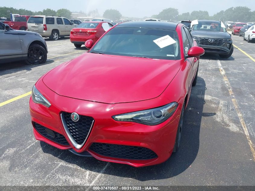 2018 Alfa Romeo Giulia Ti Sport VIN: ZARFAECN8J7581676 Lot: 37470507