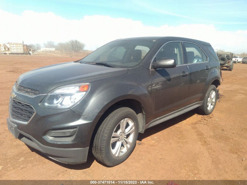 2017 Chevrolet Equinox Ls VIN: 2GNALBEKXH1516990 Lot: 37471014