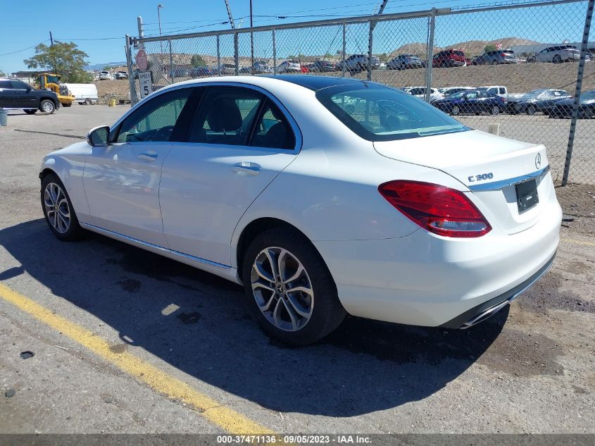 2017 Mercedes-Benz C 300 Sport 4Matic/Luxury 4Matic/4Matic VIN: 55SWF4KBXHU230770 Lot: 37471136