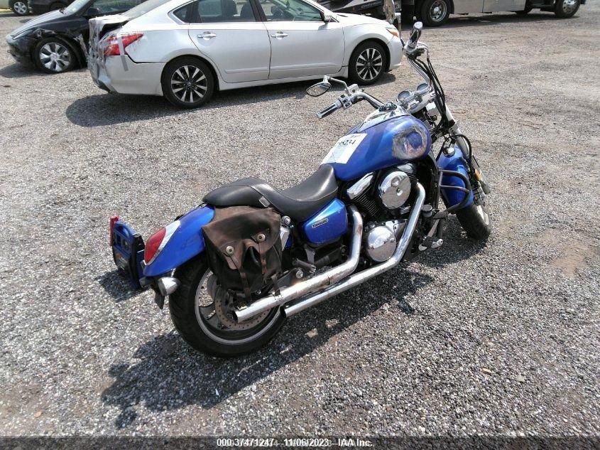 2004 Kawasaki 1600 Meanstreak VIN: JKBVNKB154A000722 Lot: 37471247