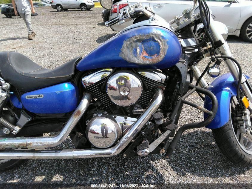 2004 Kawasaki 1600 Meanstreak VIN: JKBVNKB154A000722 Lot: 37471247