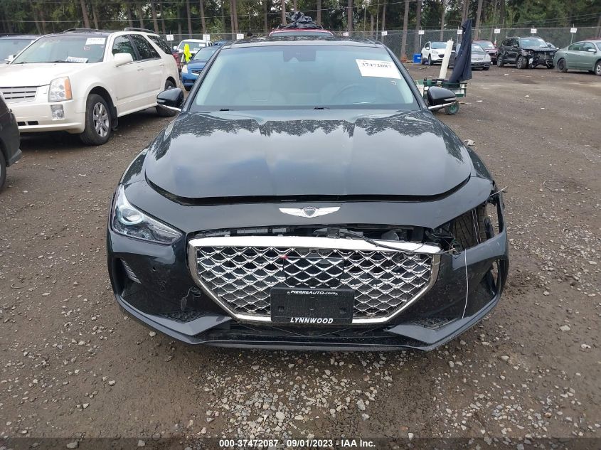 2019 Genesis G70 3.3T Advanced VIN: KMTG34LE1KU024826 Lot: 37472087