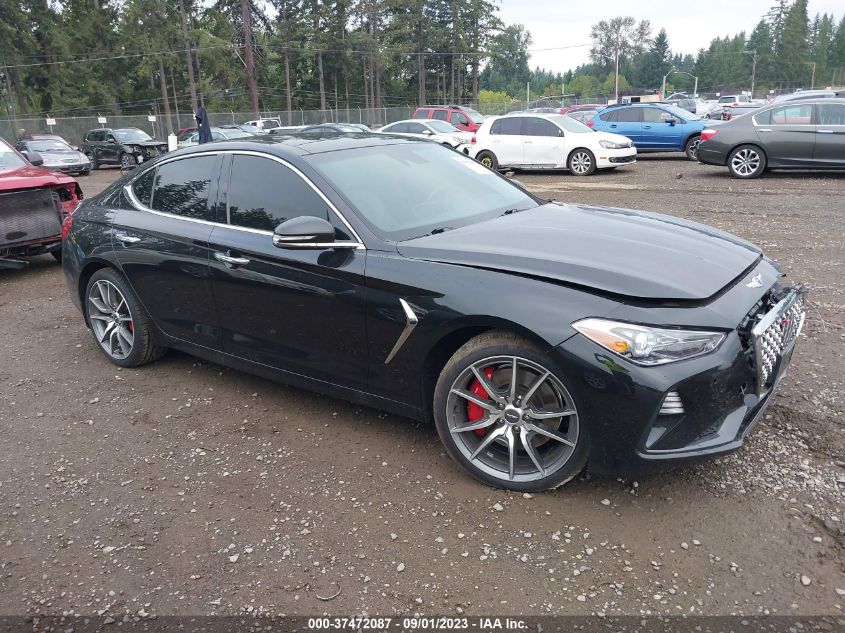 2019 Genesis G70 3.3T Advanced VIN: KMTG34LE1KU024826 Lot: 37472087