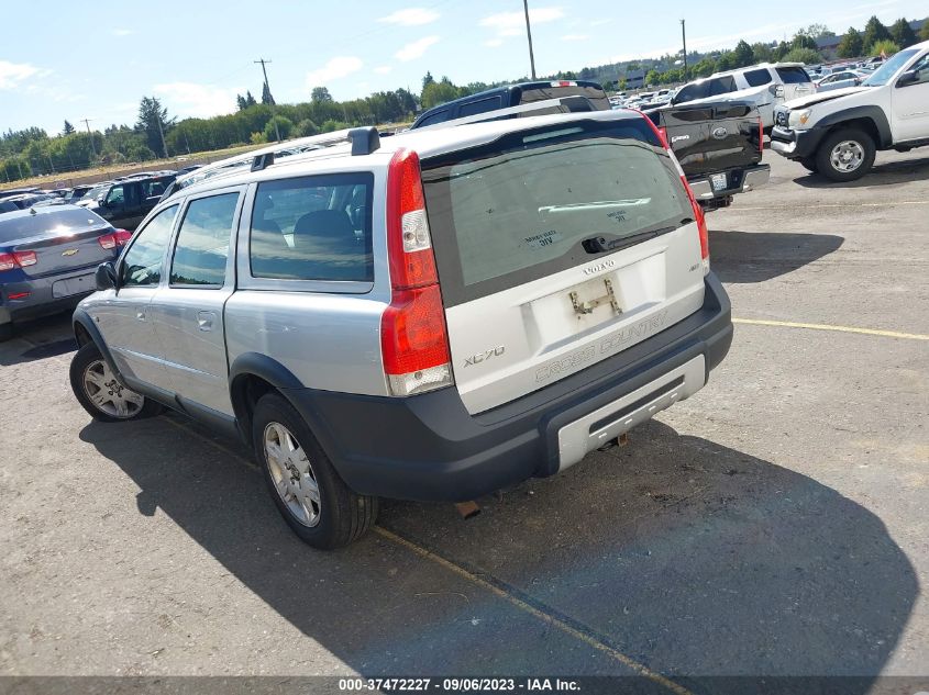 2005 Volvo Xc70 VIN: YV1SZ592051197800 Lot: 37472227