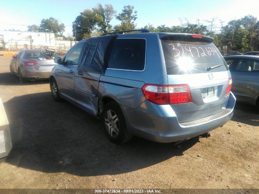 2005 Honda Odyssey Ex-L VIN: 5FNRL38635B117668 Lot: 37472634