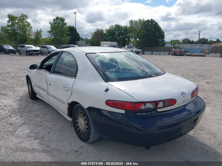 1998 Mercury Sable Ls VIN: 1MEFM53S2WG646440 Lot: 37473188