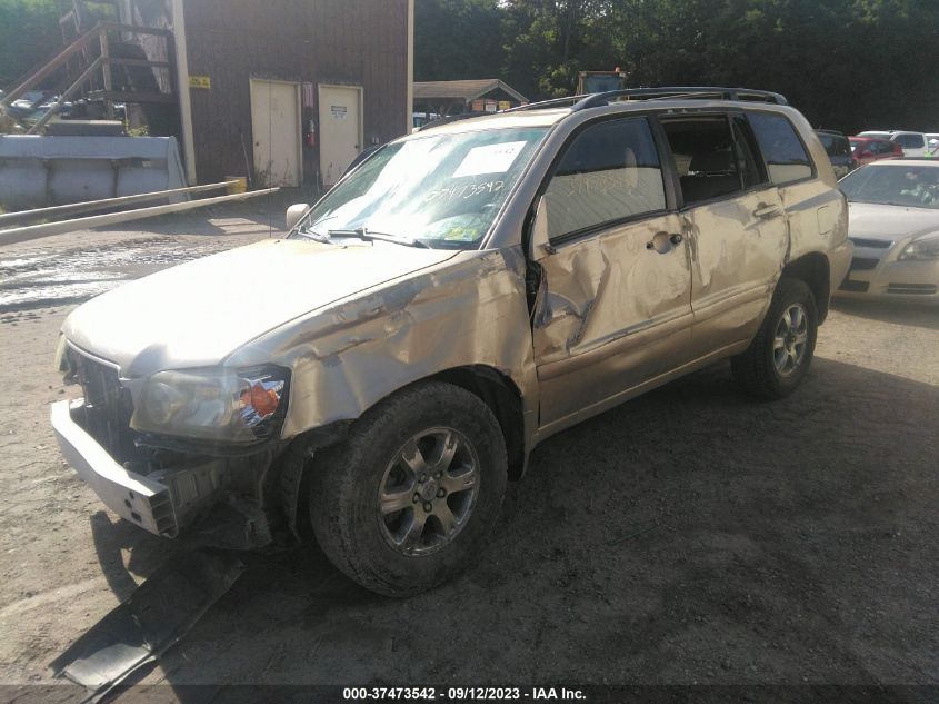 2004 Toyota Highlander V6 VIN: JTEDP21A440038297 Lot: 37473542