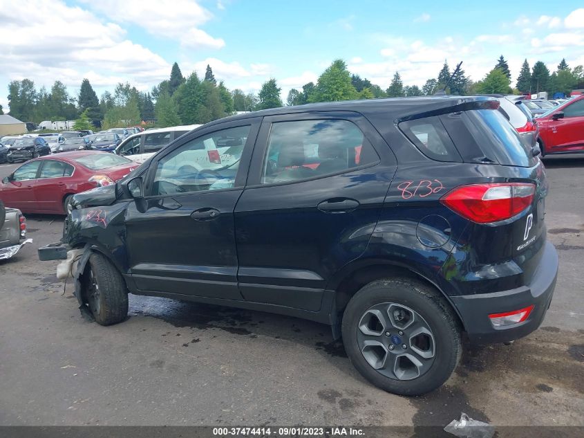 2018 Ford Ecosport S VIN: MAJ6P1SLXJC160914 Lot: 37474414