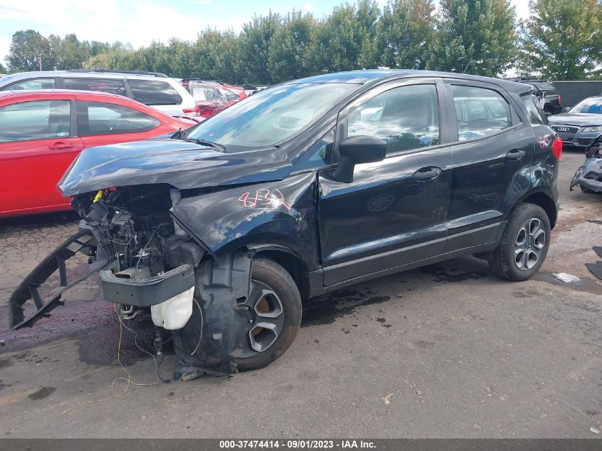 2018 Ford Ecosport S VIN: MAJ6P1SLXJC160914 Lot: 37474414