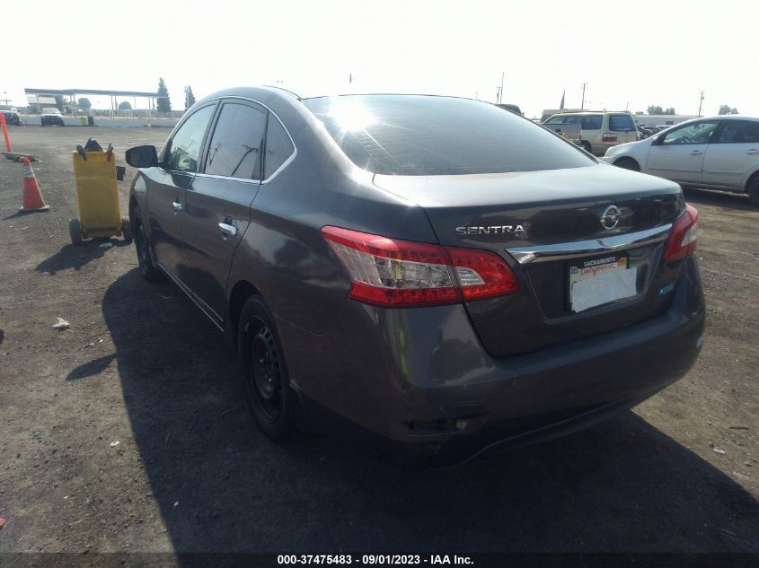 2014 Nissan Sentra S VIN: 3N1AB7AP5EL635327 Lot: 37475483