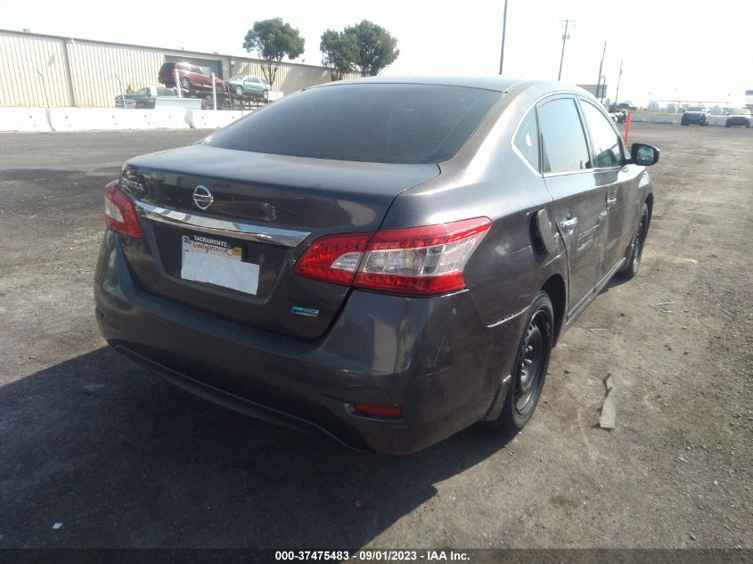 2014 Nissan Sentra S VIN: 3N1AB7AP5EL635327 Lot: 37475483