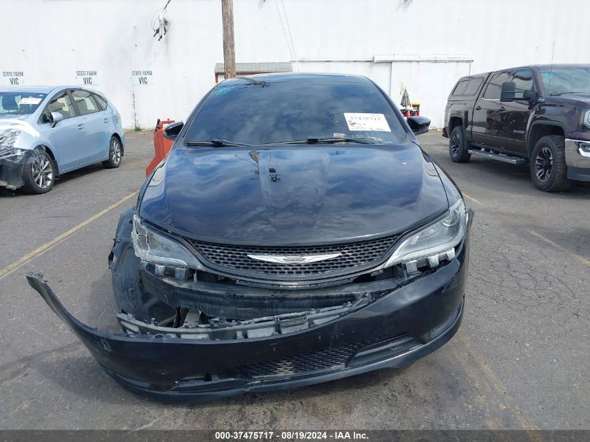 2015 Chrysler 200 S VIN: 1C3CCCBG9FN661638 Lot: 37475717