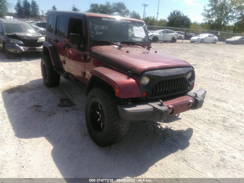 2008 Jeep Wrangler VIN: 1J4GA591X8L537550 Lot: 40281739