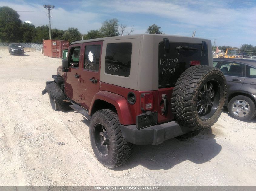 2008 Jeep Wrangler VIN: 1J4GA591X8L537550 Lot: 40281739