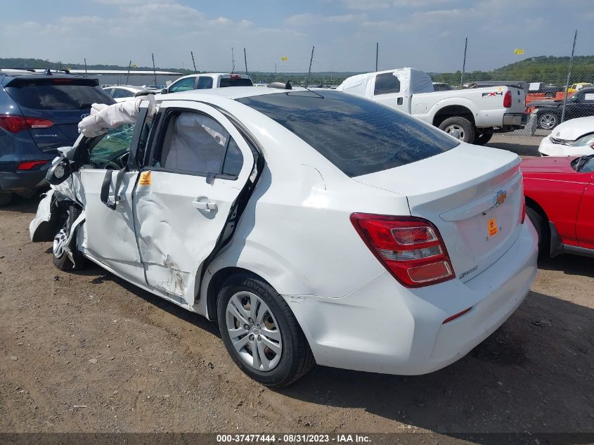 1G1JB5SH3H4143939 2017 Chevrolet Sonic Ls Auto