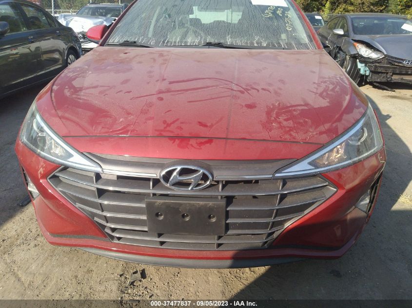 2019 Hyundai Elantra Se VIN: KMHD74LF1KU777847 Lot: 37477837